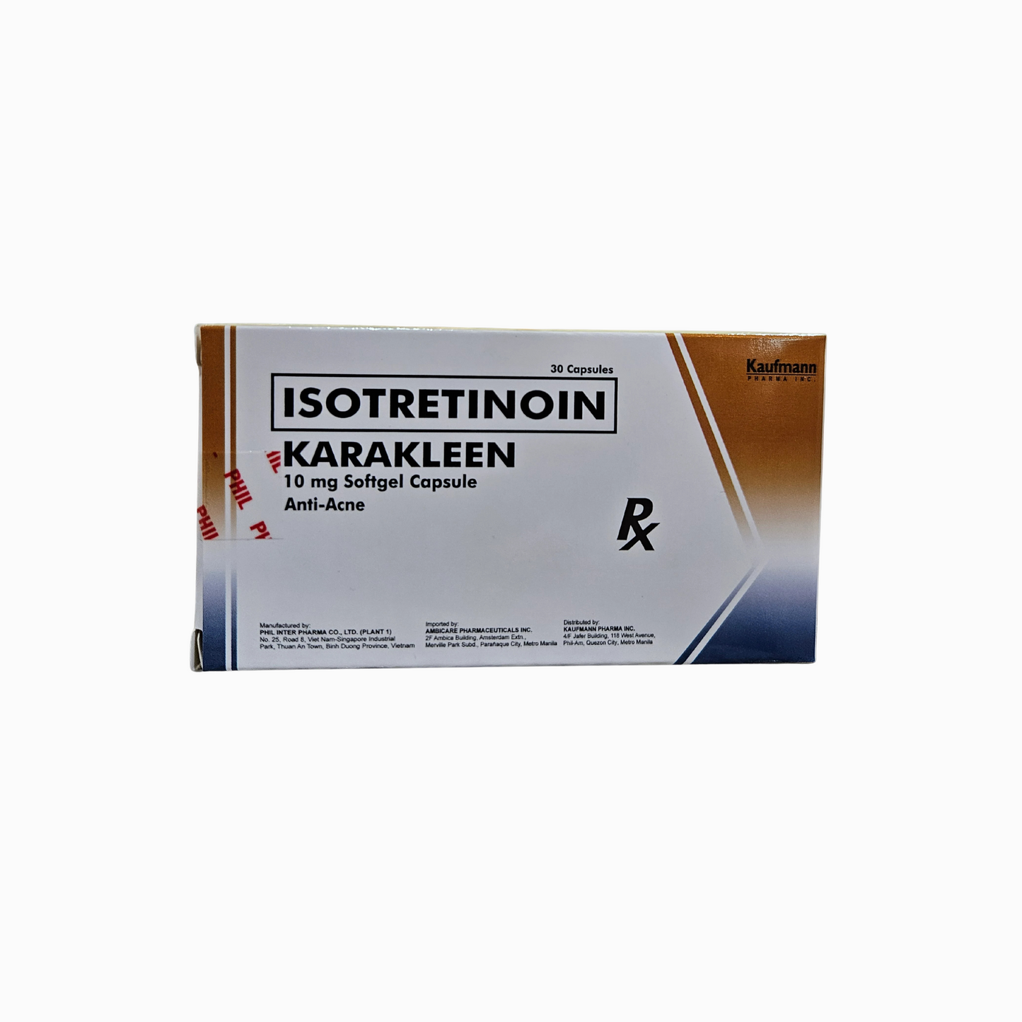 Isotretinoin Karakleen 10mg - Pre-Order (Requires Prescription)