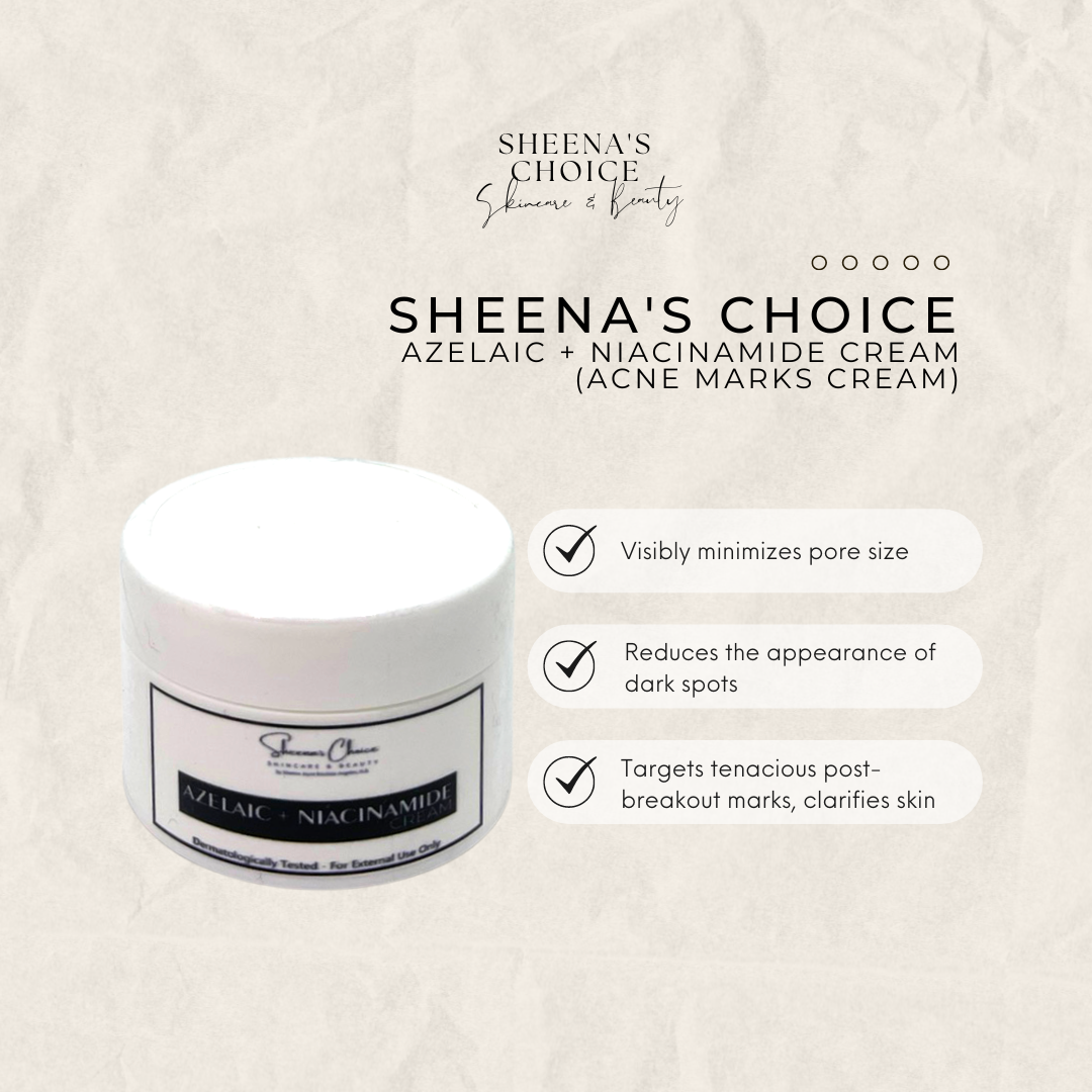 SC AZELA Glow - Azelaic + Niacinamide Cream (Acne Marks Cream) 20g