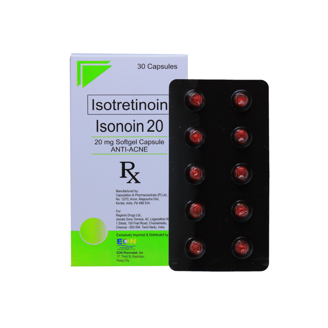 Isotretinoin (Isonoin 20mg) Pre-Order (Requires Prescription)